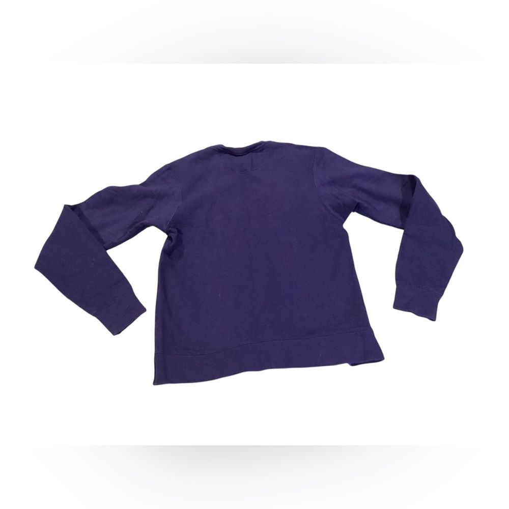 Milwaukee Brewers Baseball Womens Crewneck Sweatshirt Navy Blue Gold Small - Picture 2 of 3